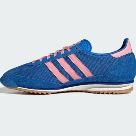 Adidas Originals Blue and Pink Sneakers - Picture 4 of 6
